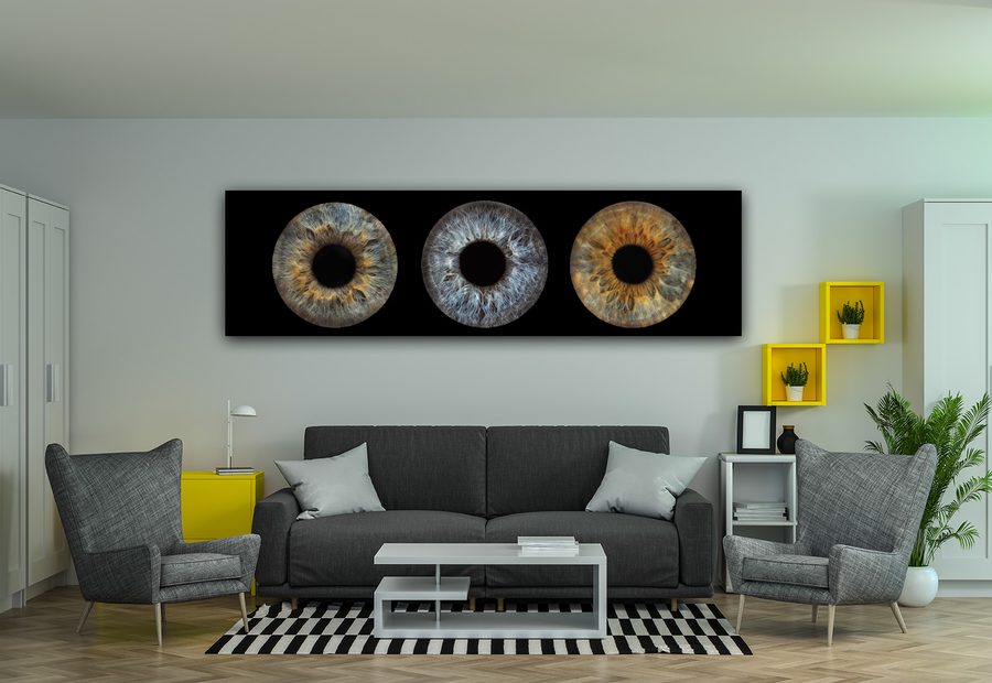 Umjetnička fotografija šarenice — primjer 4